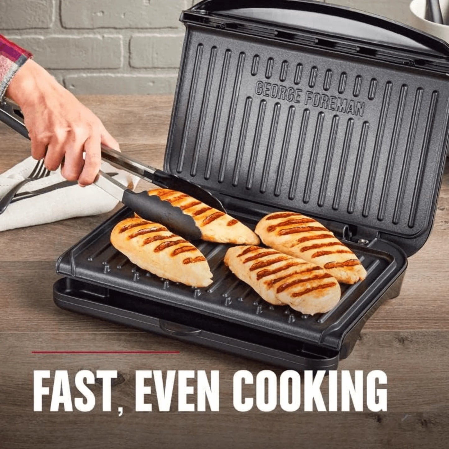 George Foreman 5-Serving Classic Electric Indoor Grill and Panini Press
