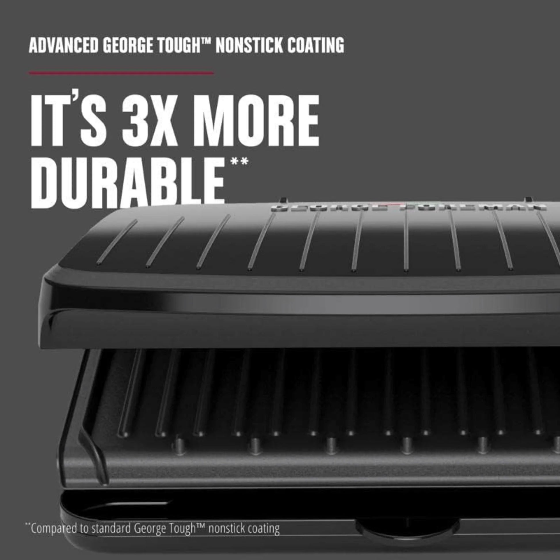 George Foreman 5-Serving Classic Electric Indoor Grill and Panini Press