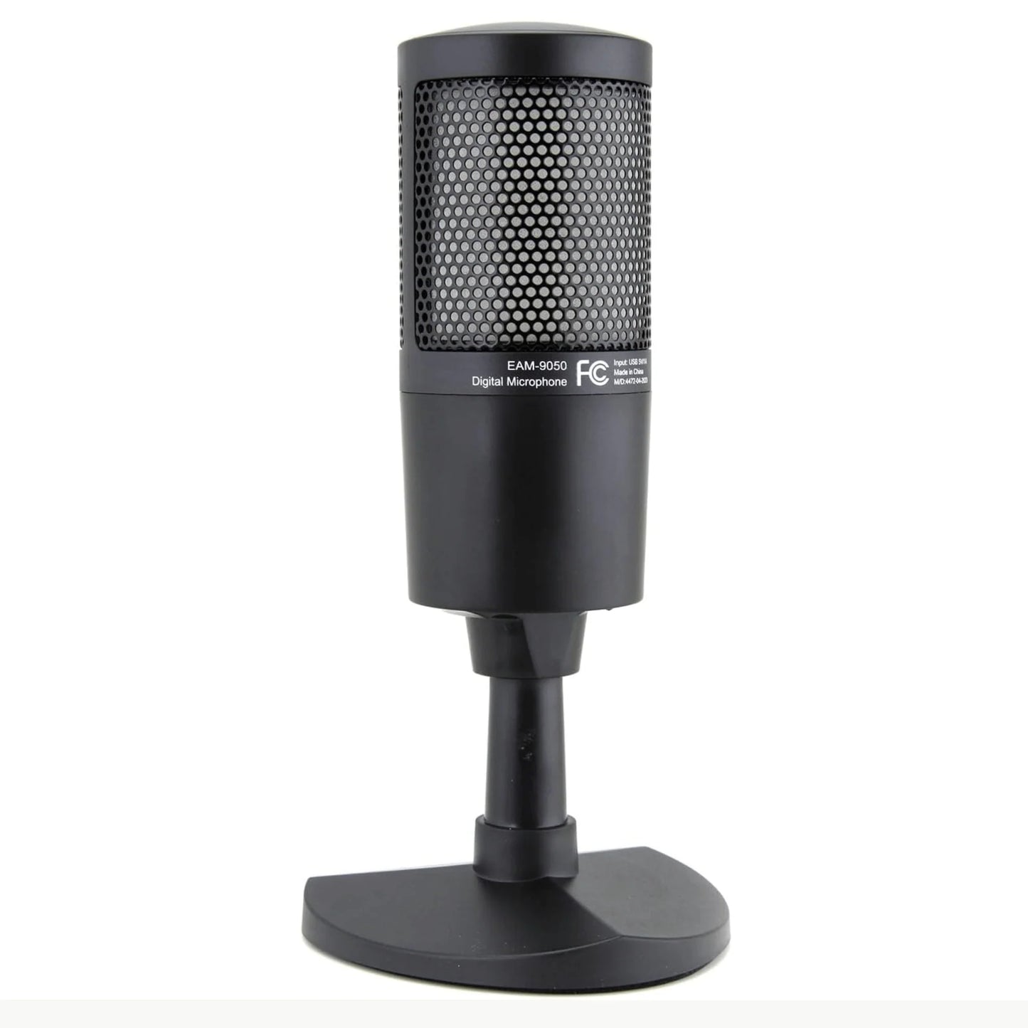 Emerson RGB Lighting USB Gaming and Streaming Microphone with Tap-to-Mute Feature